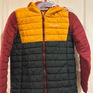 Columbia Boys' Powder Lite™ II Hooded Jacket-Size L (14-16)